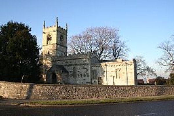 Picture of a church on a nice sunny day