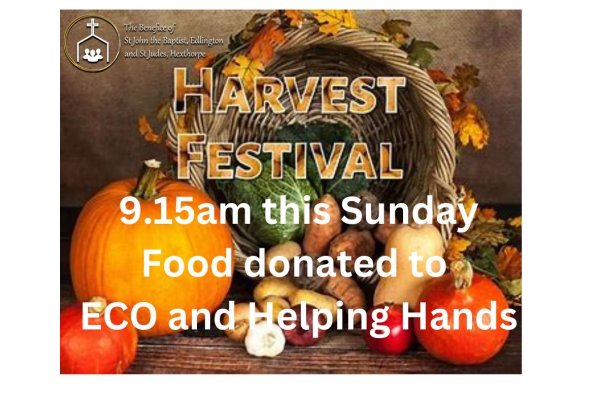 Harvest Festival Sunday 29 September